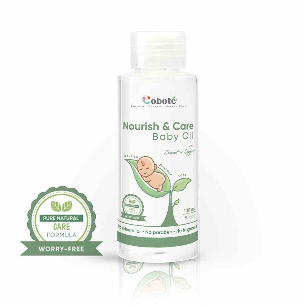 Dầu massage & chăm sóc em bé Coboté 100ml