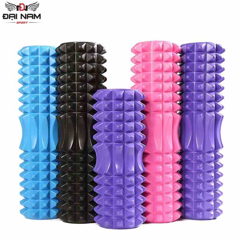 Ống Lăn Yoga Massage Foarm Roller Dạng Gai Nhọn Massage Dài 33cm Và 45cm Đại Nam Sport