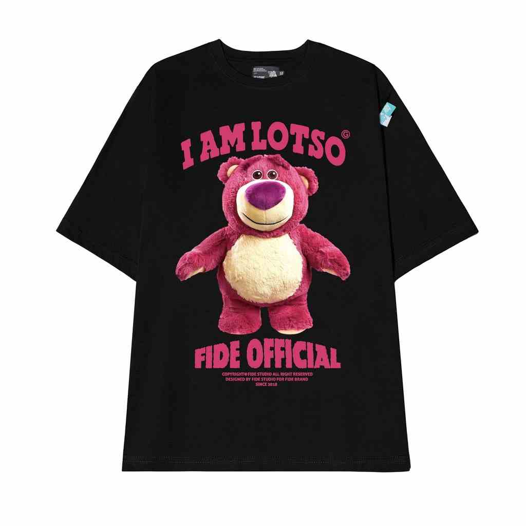 Áo thun LOTSO FIDE phông trơn nam nữ cổ tròn lotso 01