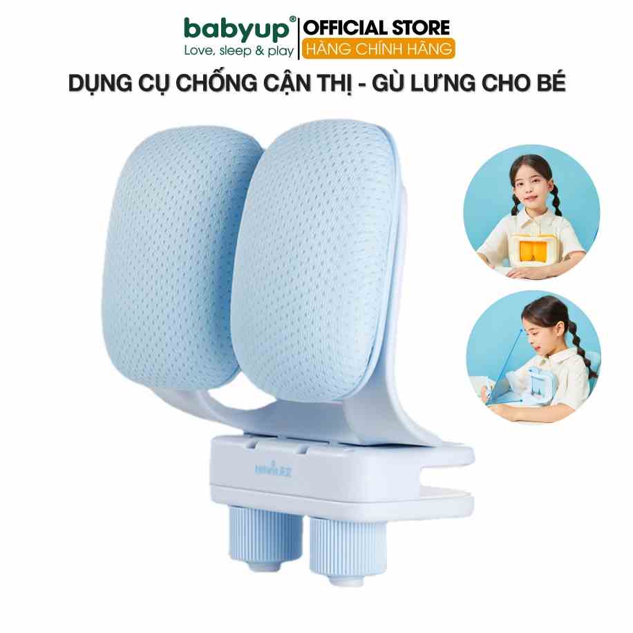 Giá đỡ chống cận thị cho bé Babyup Tenwin. Dụng cụ chống gù lưng trẻ em. Kẹp gắn vào bàn học điều chỉnh tư thế chuẩn