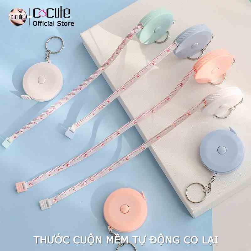 Thước Dây Nhỏ Mềm Đơn Giản Di Động Đo Chiều Cao Ba Vòng Eo / Quần Áo / Cột Hông 150CM