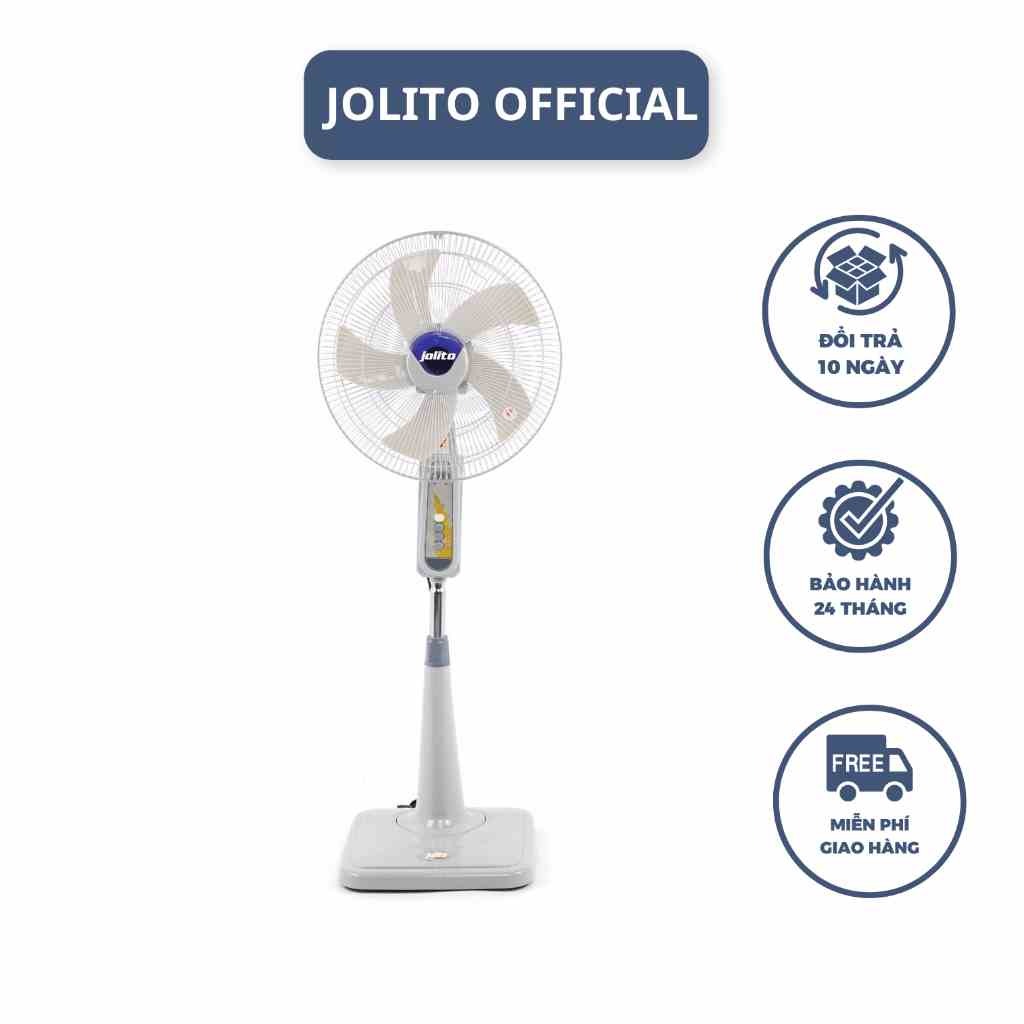 [Mã BMLTA35 giảm đến 35K đơn 99K] Quạt đứng JOLITO 45W QDHG01 có tính năng hẹn giờ, hàng Việt Nam chất lượng cao