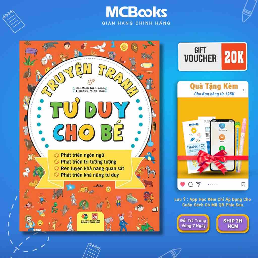 Sách - Truyện Tranh Tư Duy Cho Bé Mcbooks