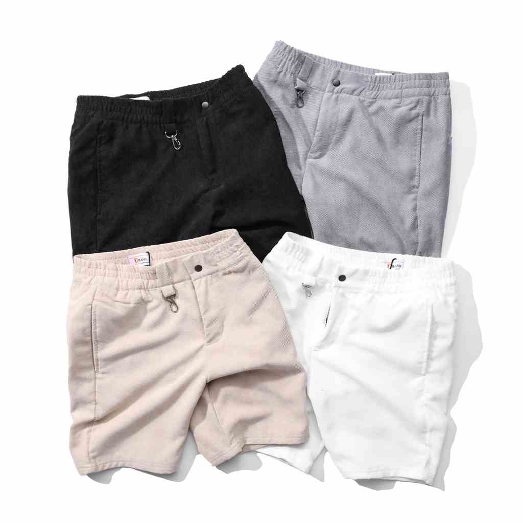 Quần short nam cao cấp lưng thun chất cotton pique 4 màu basic DILANO SCP01