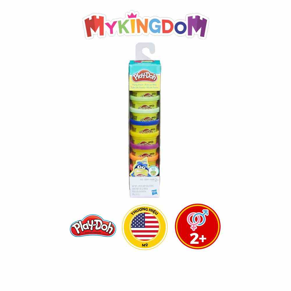 Đồ Chơi Ống Bột Nặn 10 Màu PLAY DOH 22037