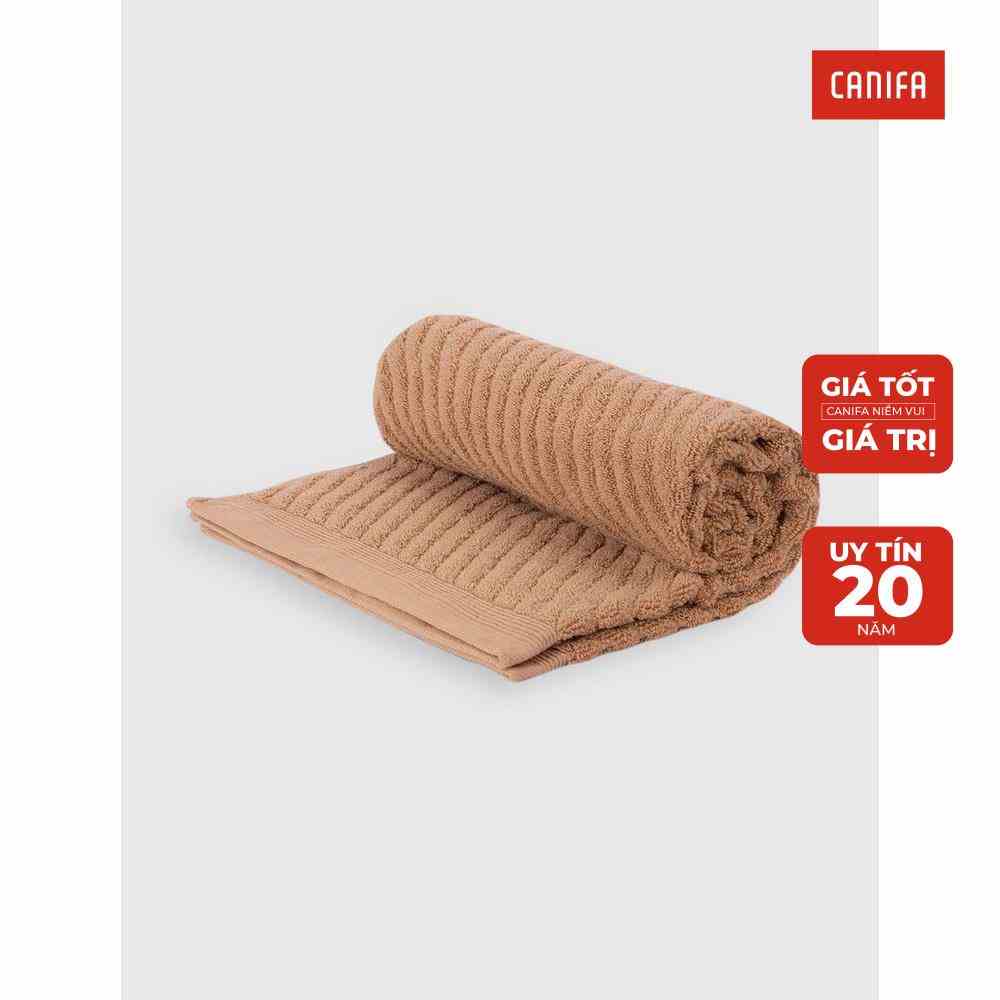 Khăn tắm CANIFA chất liệu 100% cotton mềm mại kích thước 120x60cm 9HA22A007