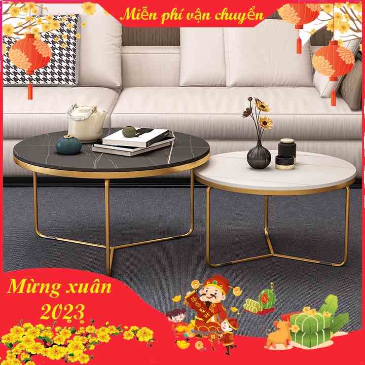 Bàn sofa Funhouse phòng khách mặt đá CERAMIC nhập khẩu, bàn trà kiểu nhật phong cách hiện đại - Bảo hành 12 tháng