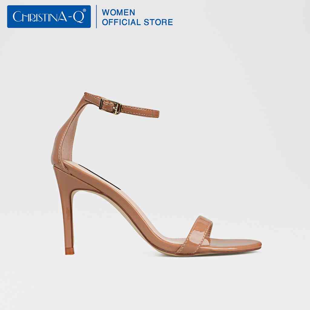 [Mã BMLTB35 giảm đến 35K đơn 99K] Giày sandals nữ cao gót nhọn 9cm ChristinA-Q XDN261