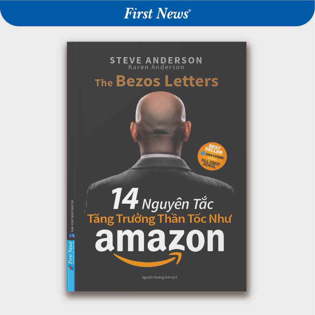 Sách 14 Nguyên Tắc Tăng Trưởng Thần Tốc Như Amazon First News