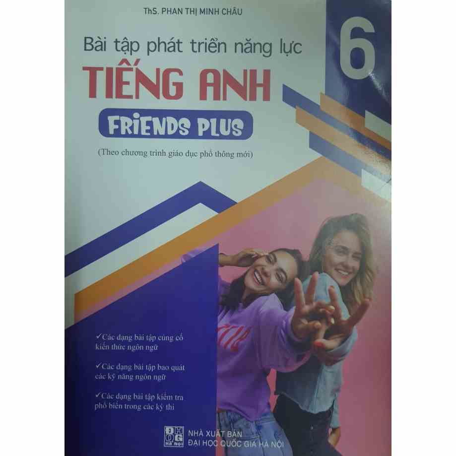 Sách - Bài tập phát triển năng lực Tiếng Anh 6 (Friends Plus) - Theo chương trình giáo dục phổ thông mới