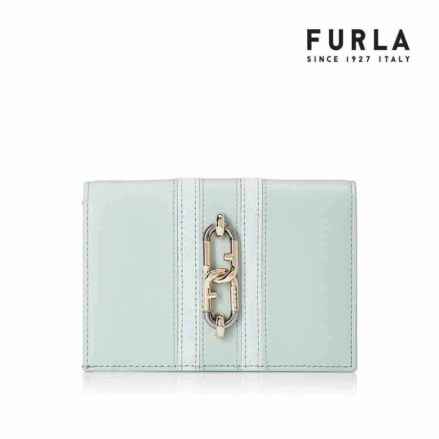 [Mã FAPREBAU3 giảm 10% đơn 1 triệu] Ví Nữ FURLA Sirena M Compact Wallet Vitello Roma Camoscio