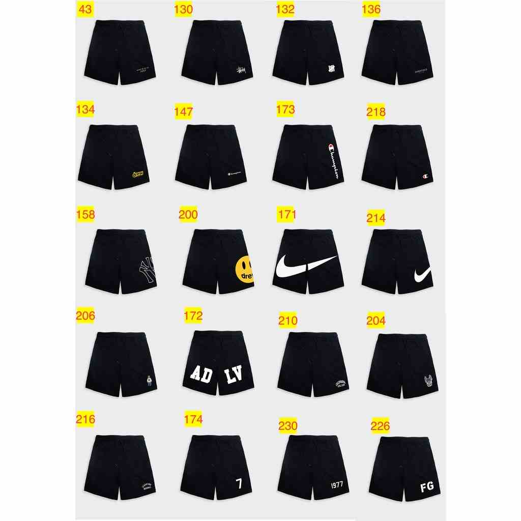 [Mã BMLTB35 giảm đến 35K đơn 99K] Quần short Nam BAMBOO nỉ cotton, Quần short nam