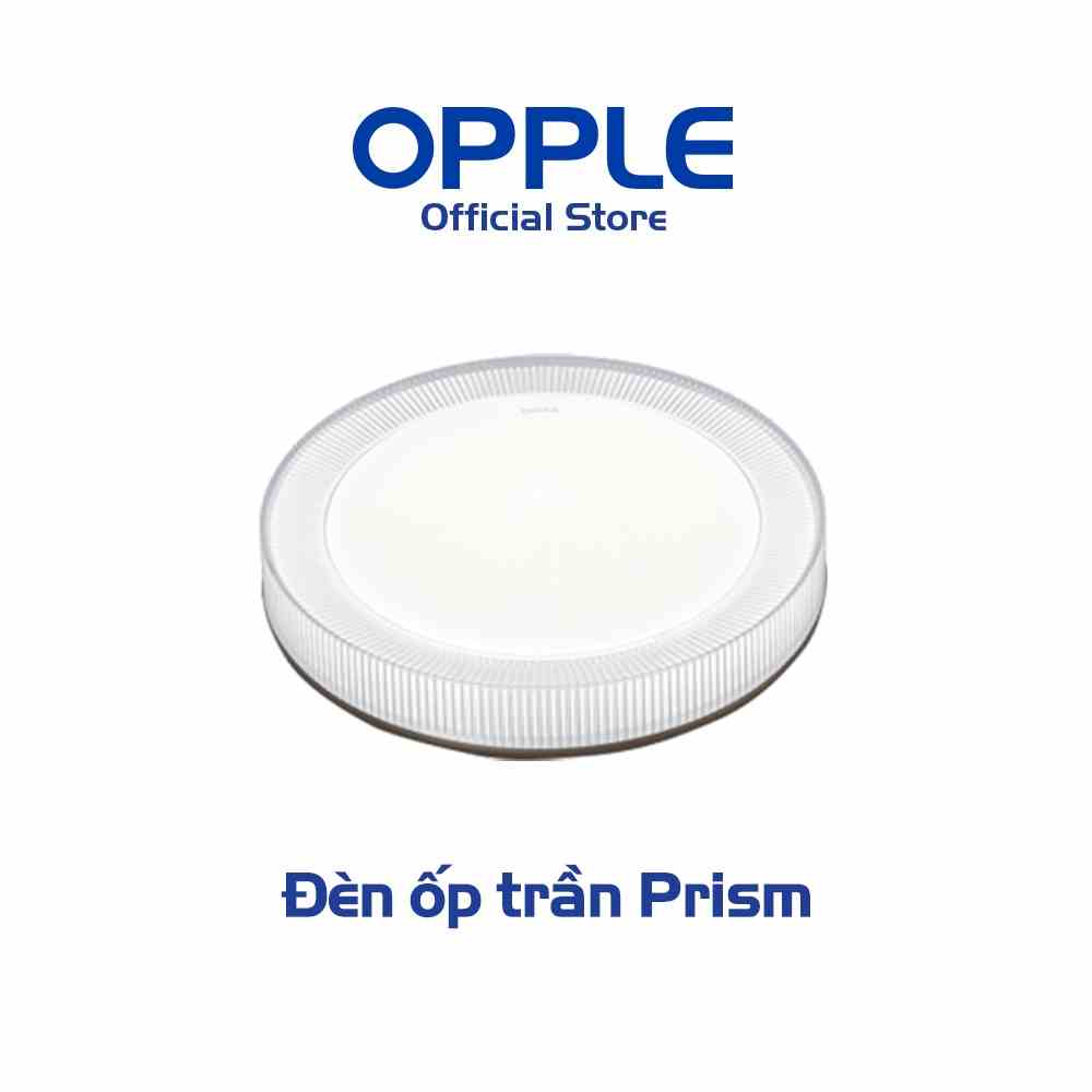 Bộ Đèn Ốp Trần LED OPPLE HC380 18W Prism - Ánh Sáng Trung Tính 4000K