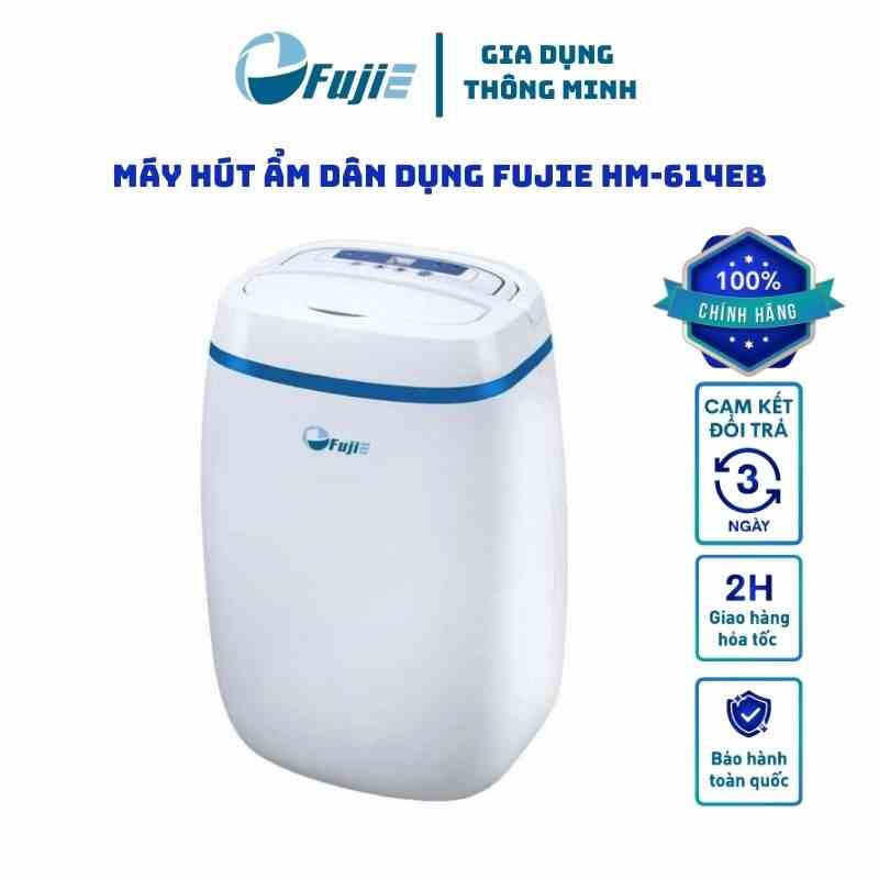 Máy hút ẩm lọc không khí FujiE HM-614EB hút ẩm 14L/ngày, công nghệ Nhật Bản, bảo hành chính hãng 24 tháng