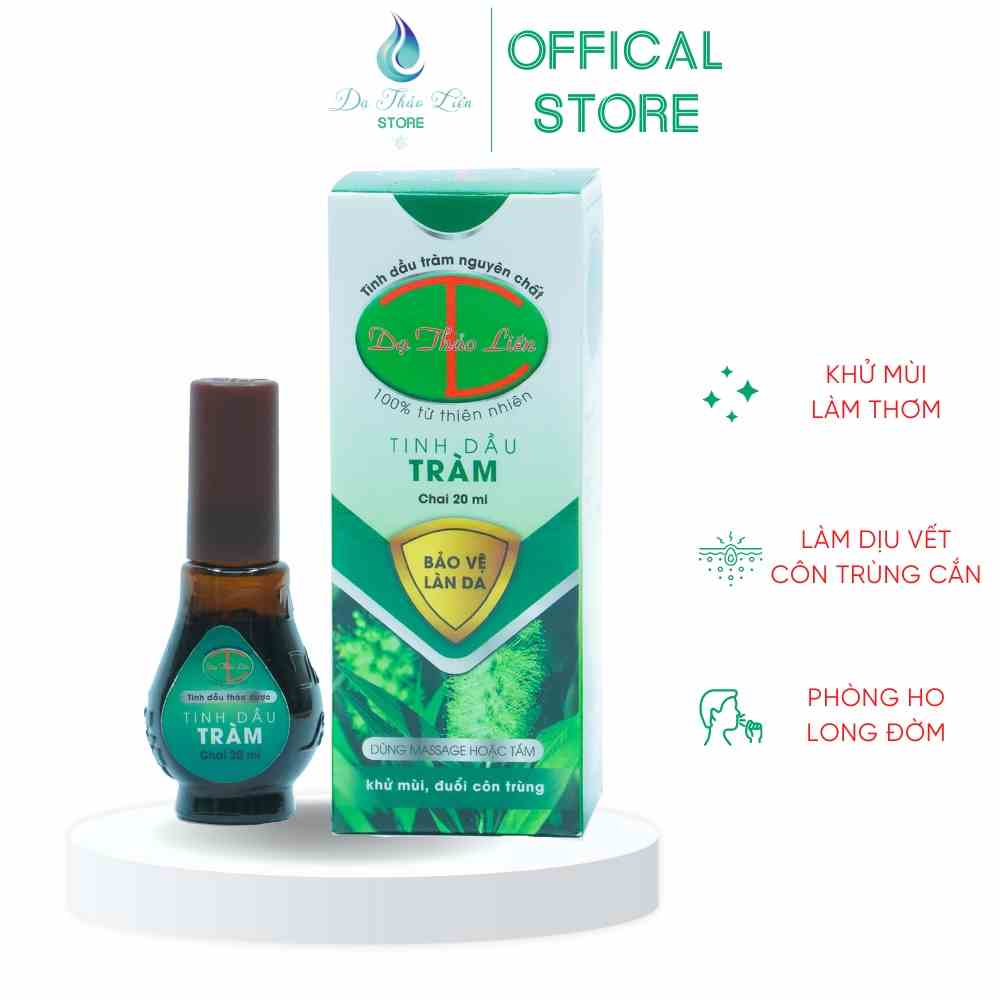 [Mã BMLTB35 giảm đến 35K đơn 99K] Tinh Dầu Tràm Dạ Thảo Liên - Thảo Dược Thiên Nhiên 20ml