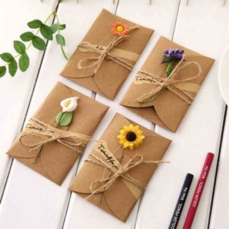 Thiệp Handmade Purevess Ghi Và Gửi Thiệp Theo Yêu Cầu Lời Nhắn Của Quý Khách