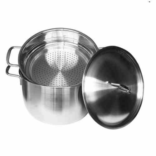 [Mã BMLTA35 giảm đến 35K đơn 99K] Bộ nồi xửng inox 1 đáy nắp inox 24cm FIVESTAR ST24-SRY