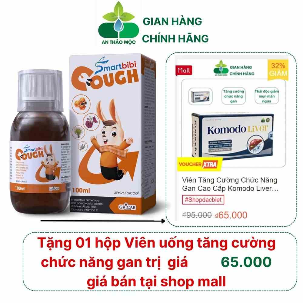 Siro Ho Smartbibi Cough Giúp Bé Từ 6 Tháng Giảm Ho Bảo Vệ Họng Tăng Đề Kháng Đường Hô Hấp Trên