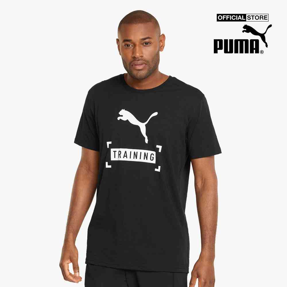 PUMA - Áo thun thể thao nam tay ngắn Graphic Recycled Training 521647-01