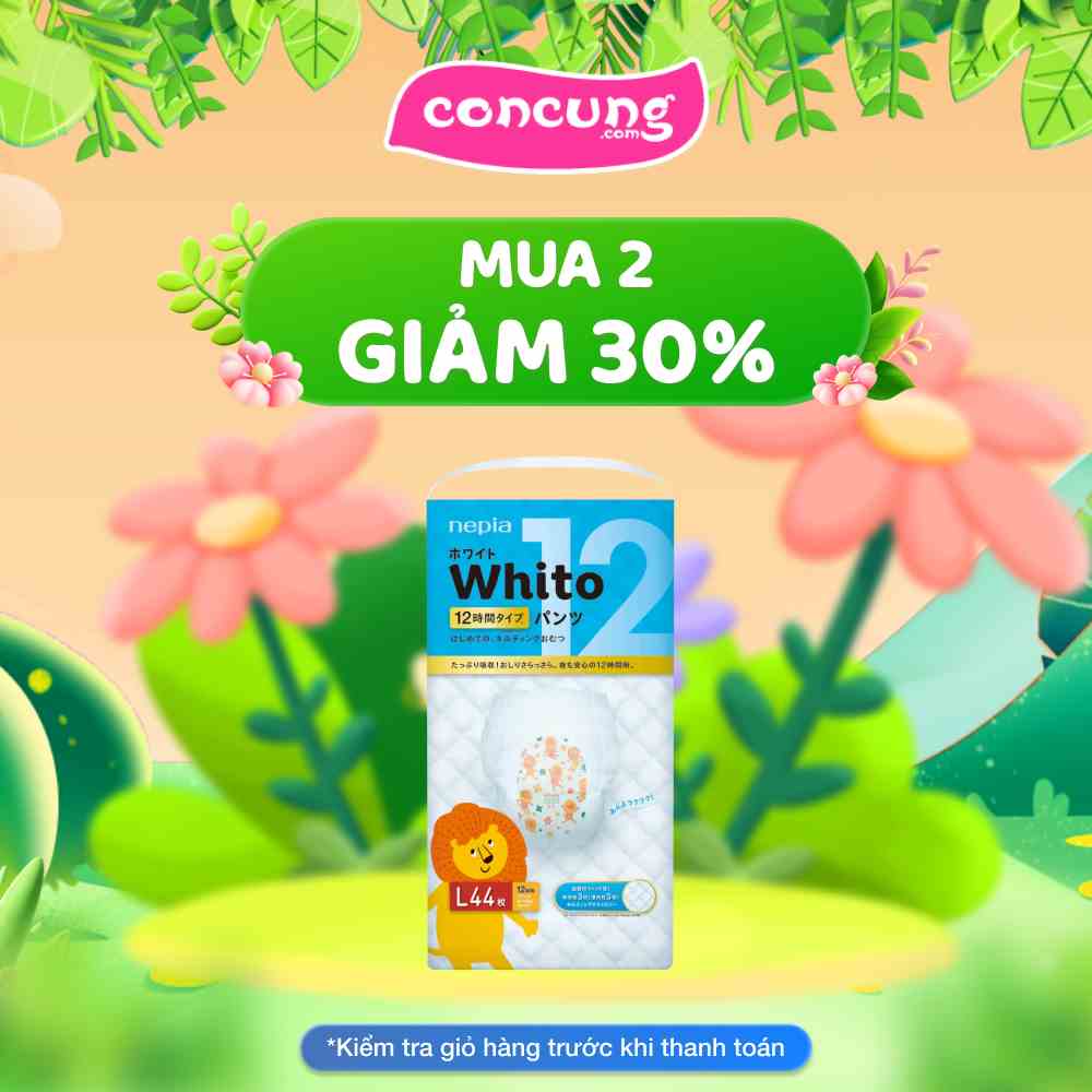 Bỉm tã quần siêu cao cấp Nhật Bản Whito size XL 38 miếng