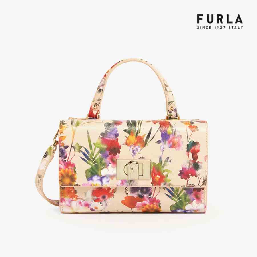 [Mã FAPREBAU3 giảm 10% đơn 1 triệu] Túi Nữ FURLA 1927 Mini Crossbody Ares St Flowering