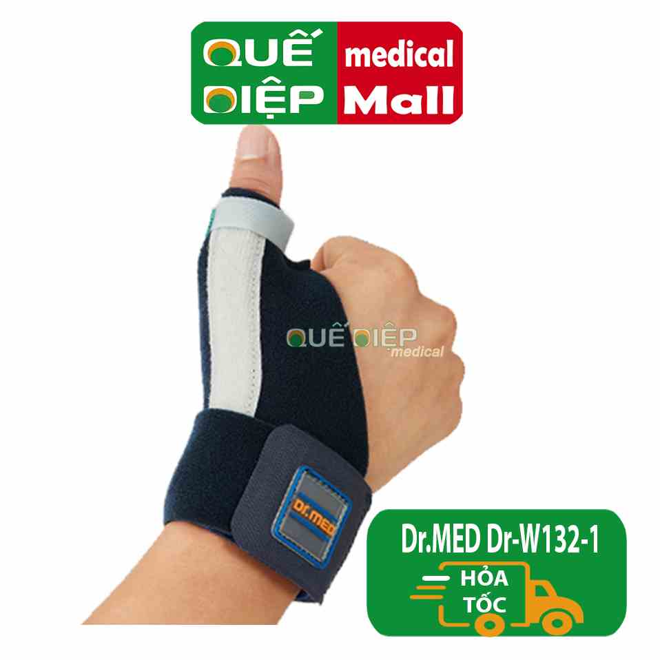 BAO ĐEO NẸP NGÓN CÁI HÀN QUỐC Dr.MED DR-W132-1 - Bong gân, viêm khớp, trật cổ tay, chấn thương, phẫu thuật DrMed W132-1