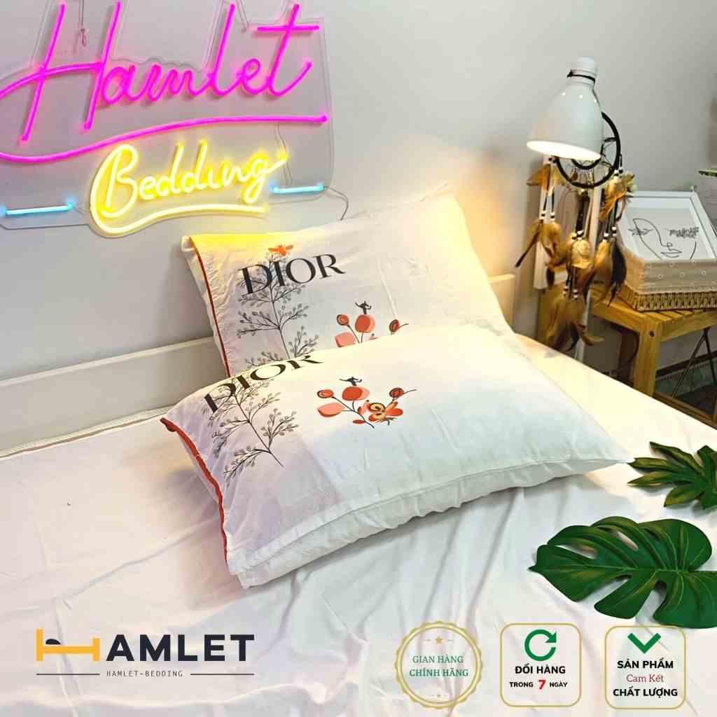 Vỏ Gối Đầu Hamlet Chất Đũi Nhăn Mỏng Siêu Mát Nhiều Họa Tiết