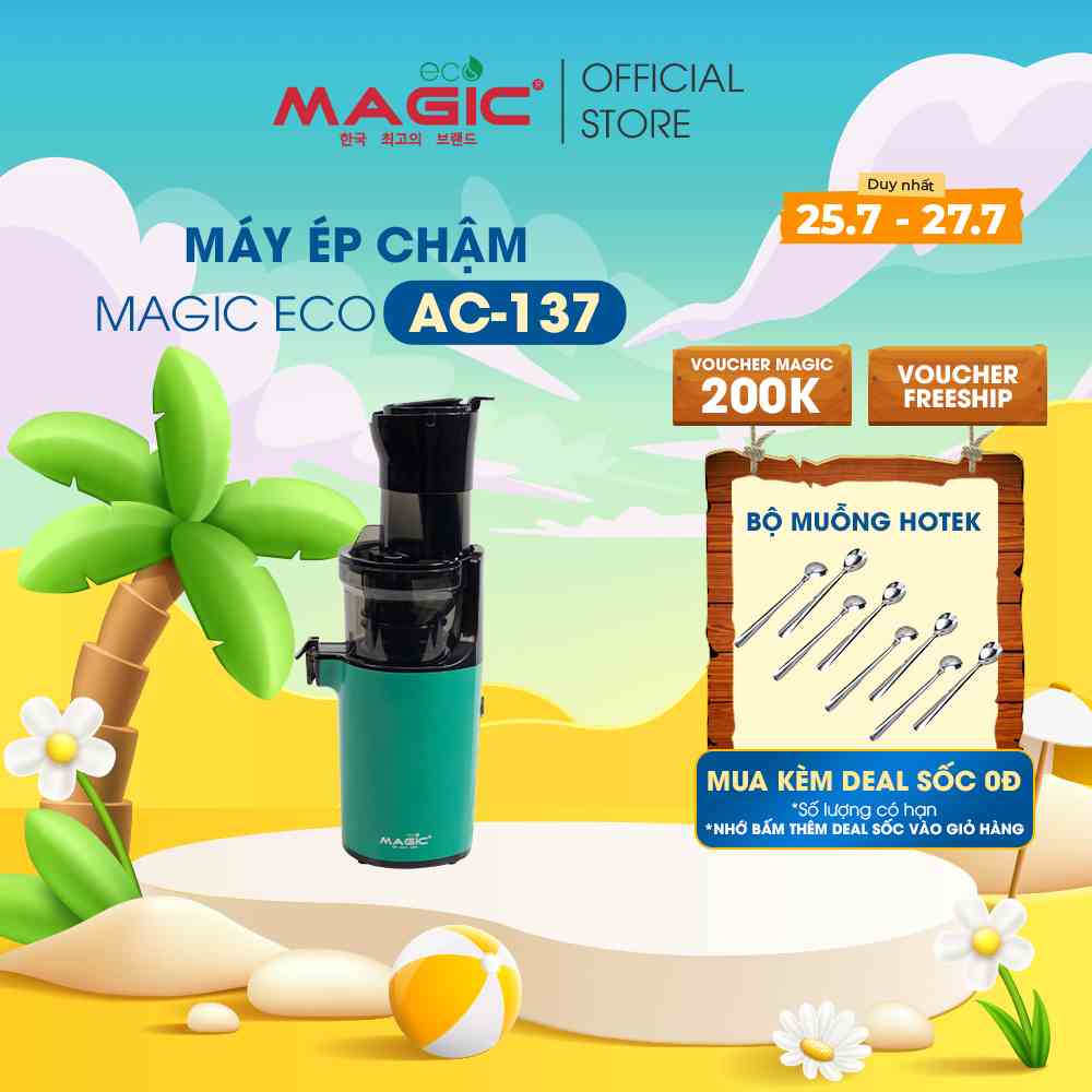 Máy ép chậm miệng rộng Thế hệ mới Magic Eco AC-137