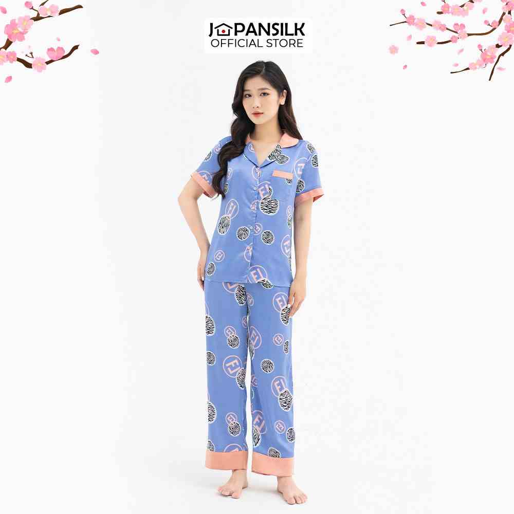 [Mã BMLTA35 giảm đến 35K đơn 99K] Combo 7 Ngày Bộ Ngủ Lụa Satin Nhật JAPAN SILK chính hãng họa tiết tranh vẽ