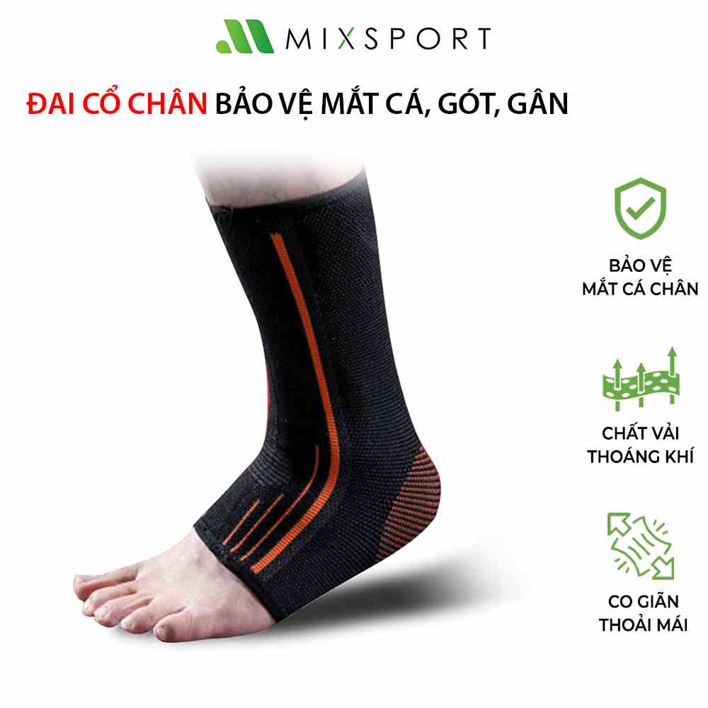 [Mã ICBFRI15 giảm 10% đơn 0đ] Bó Gót Chân Đá Bóng MixSport Giúp Bảo Vệ Cổ Chân Và Hỗ Trợ Chống Lật Sơ Mi DCC02