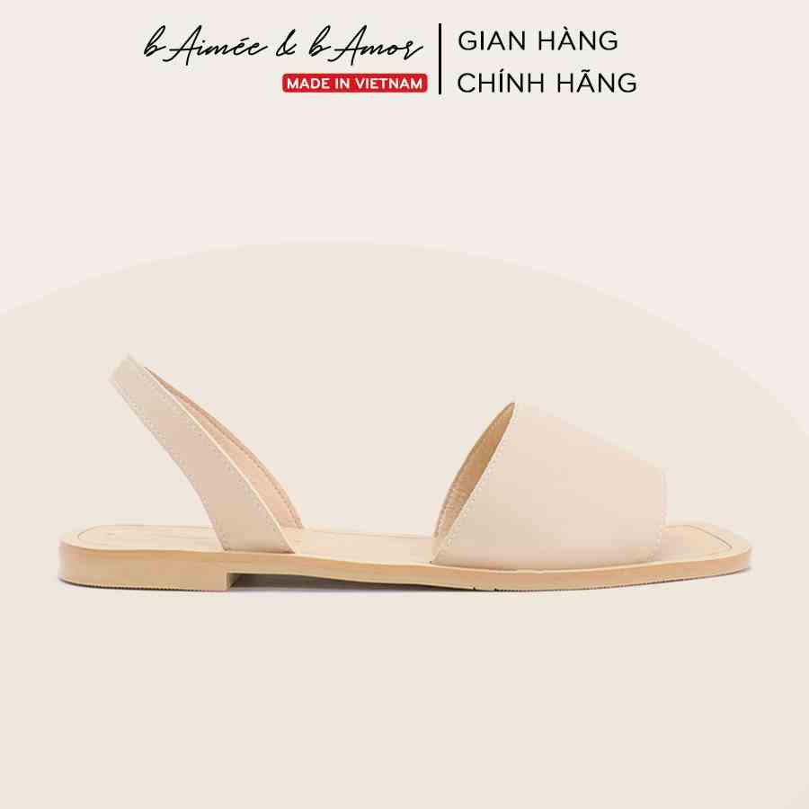 Xăng đan nữ Windy Flat Sandals quai hậu đi biển đế bệt thời trang bAimée & bAmor - MS1783-1780