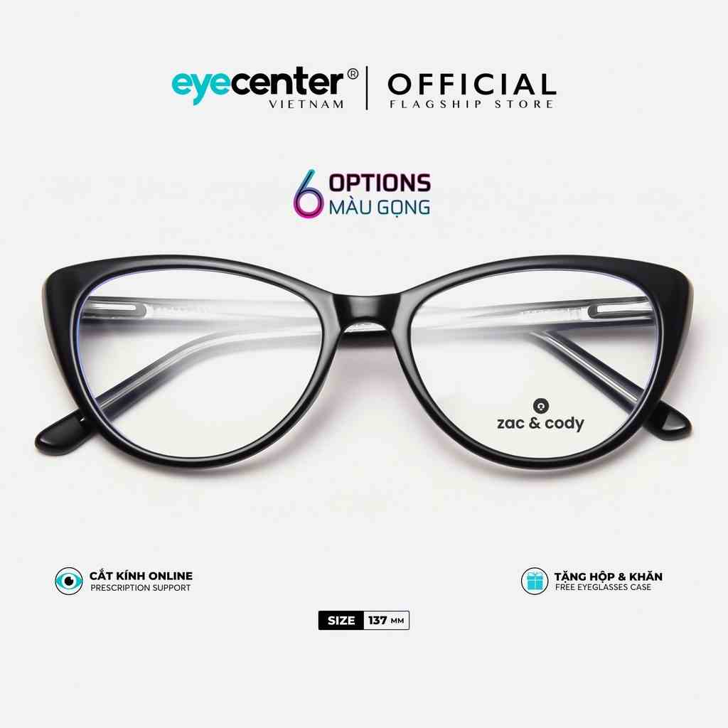 Gọng kính nữ chính hãng Hàn Quốc ZAC & CODY B23S lõi thép chống gãy cao cấp Hàn Quốc nhập khẩu by Eye Center Vietnam