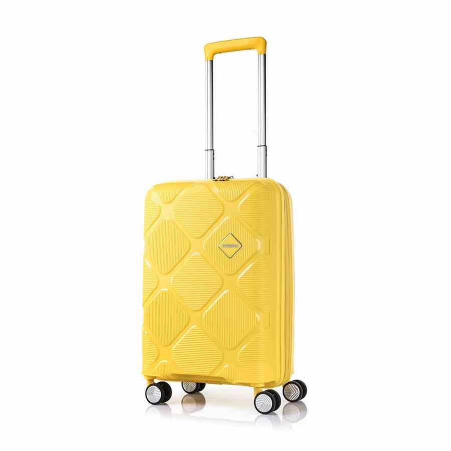 Vali kéo Instagon AMERICAN TOURISTER - MỸ size Trung 25inch/69cm:Hệ thống bánh xe đôi 360° tích hợp giảm xóc Optimov™ Cổ