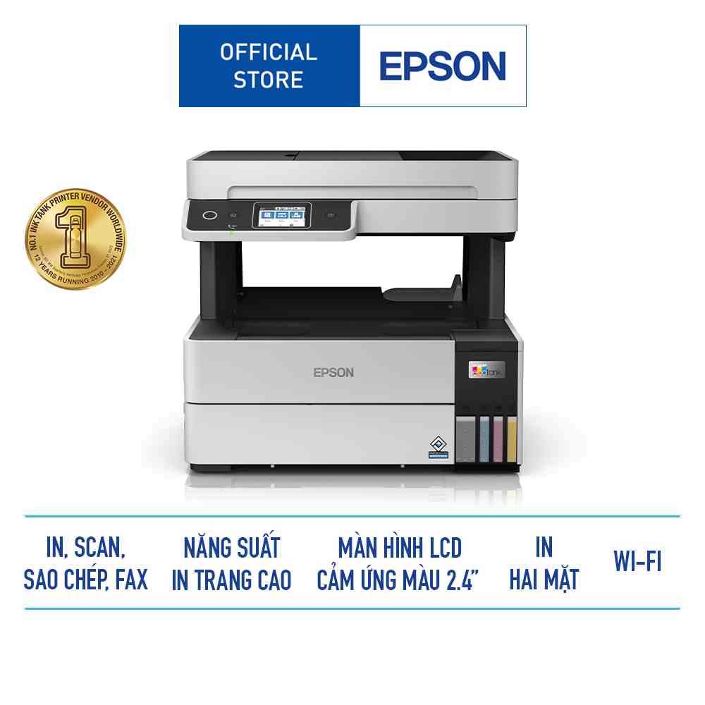 [Mã ELCL12 giảm 12% đơn 10TR] Máy in phun màu Epson L6490