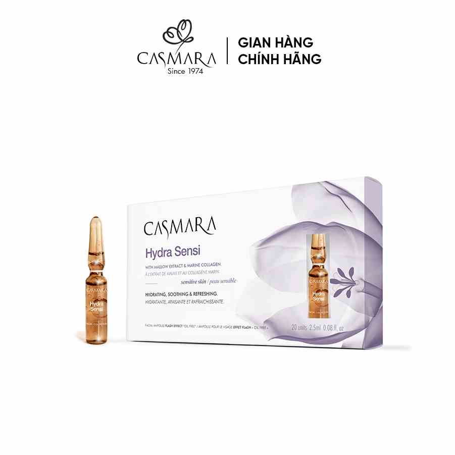 Huyết thanh cấp ẩm làm dịu da Casmara Hydra Sensi 20 ống