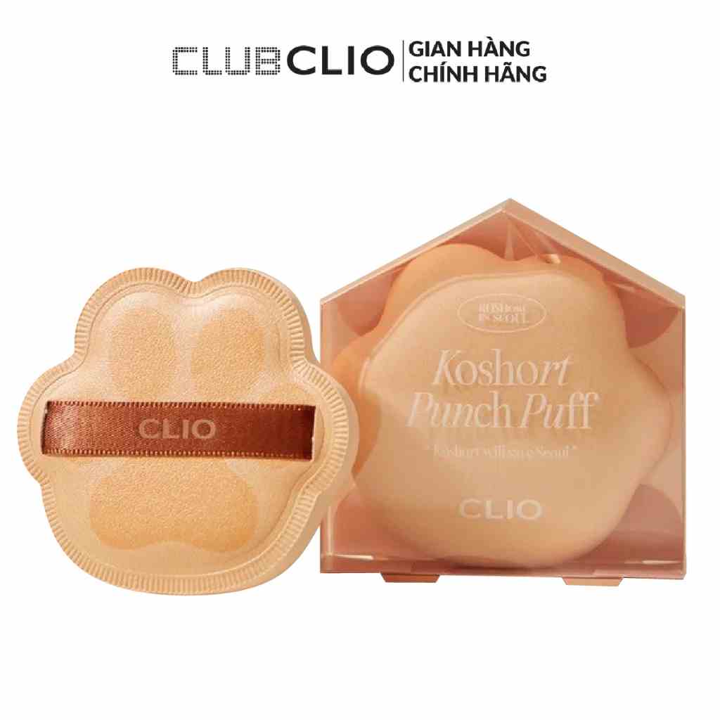 [Mã BMLTB35 giảm đến 35K đơn 99K] (Quà tặng không bán) Bông Mút Trang Điểm Clio Koshort Punch Puff (1 miếng)