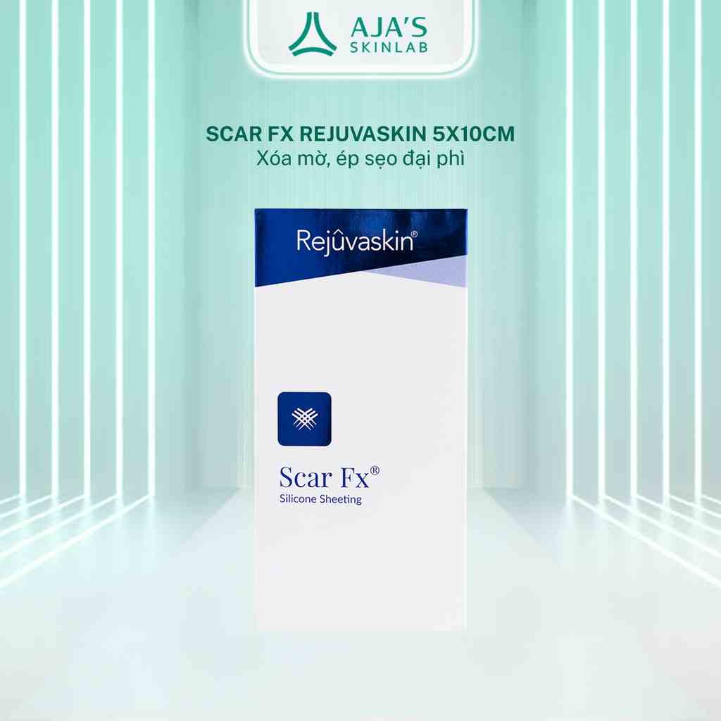 Miếng dán xóa mờ sẹo phì đại Scar FX REJUVASKIN 5x10cm - AJAS SKINLAB