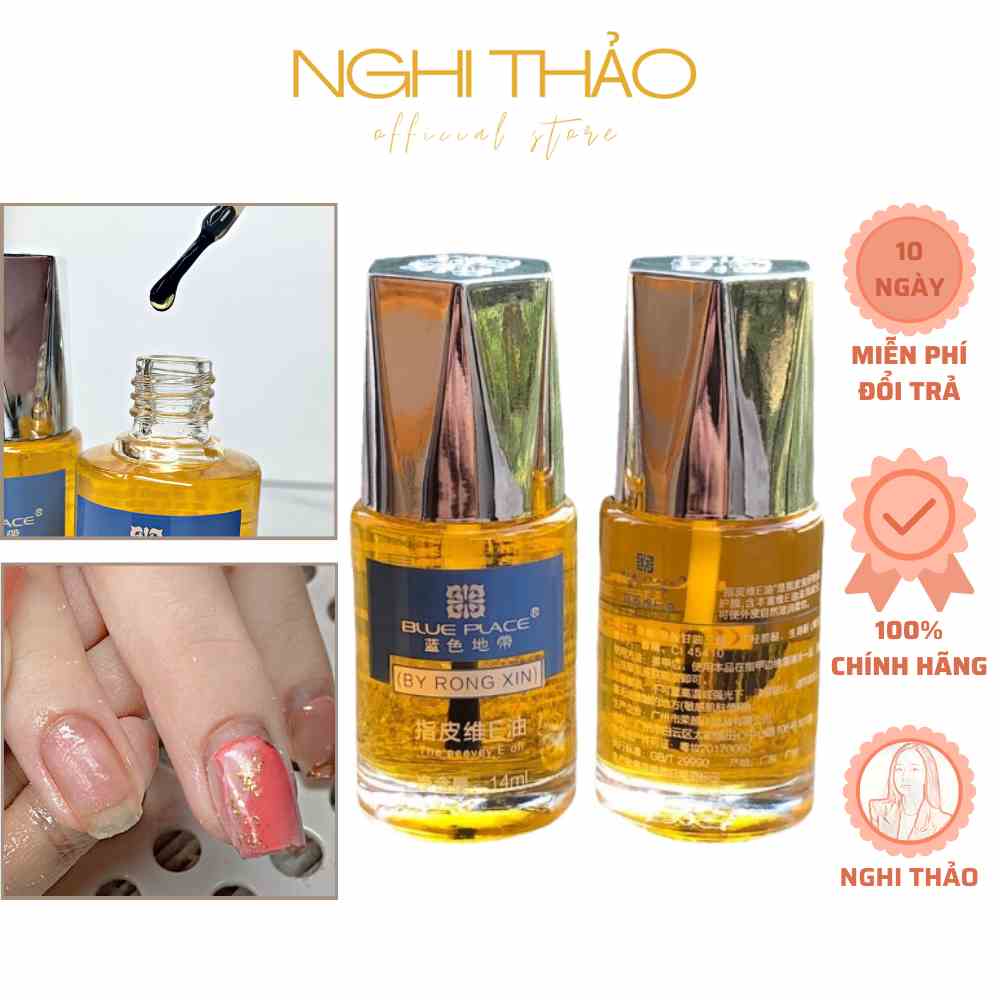 Nước tháo móng úp Blue Place NGHI THẢO 14ml