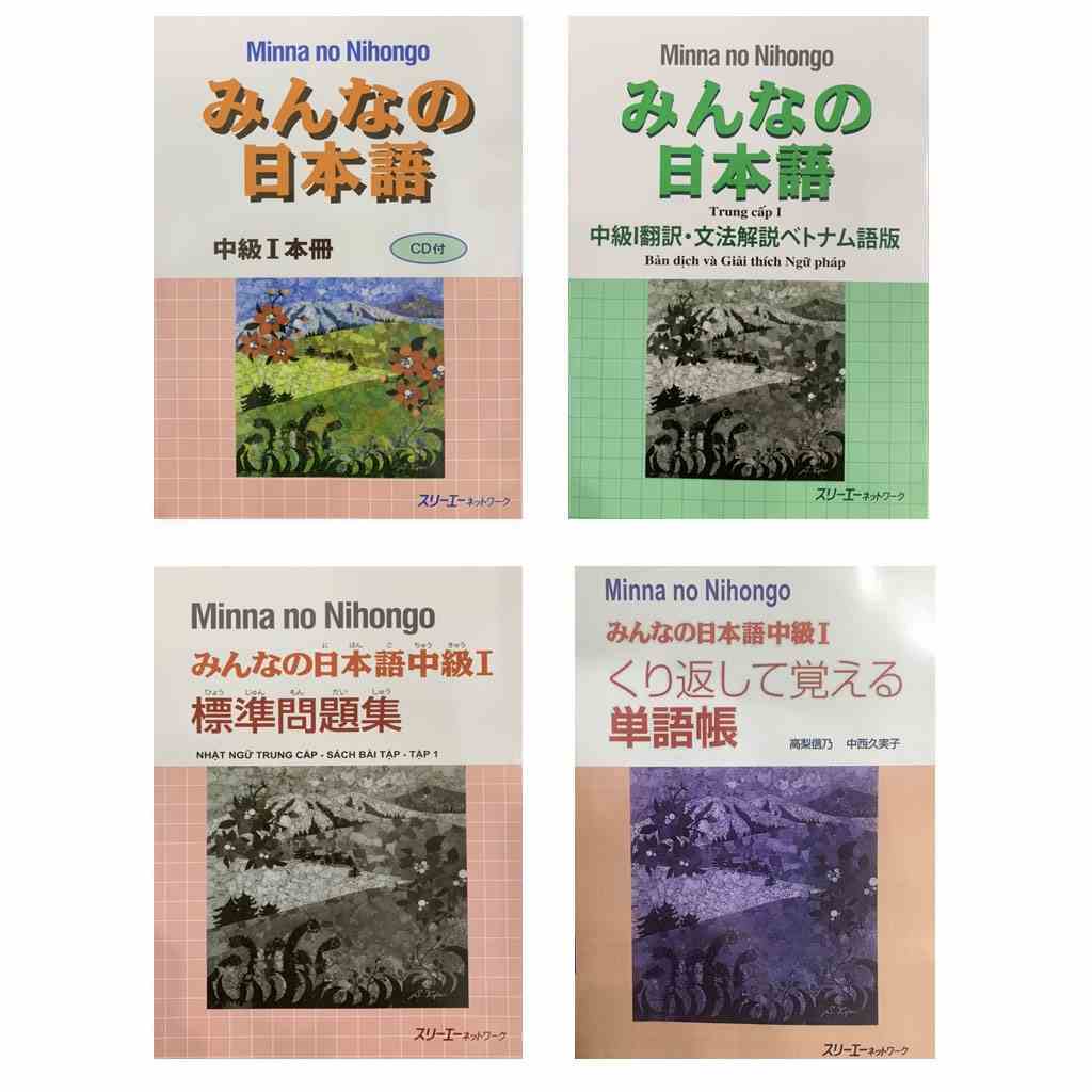 Sách - Combo Minna No Nihongo Trung Cấp 1 - Tương Đương Trình Độ N3 ( Lẻ Tuỳ Chọn )