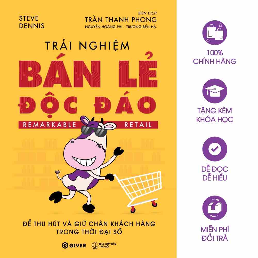 [Mã BMLT35 giảm đến 35K đơn 99K] Sách - Trải Nghiệm Bán Lẻ Độc Đáo - Để Thu Hút Và Giữ Chân Khách Hàng Trong Thời Đại Số