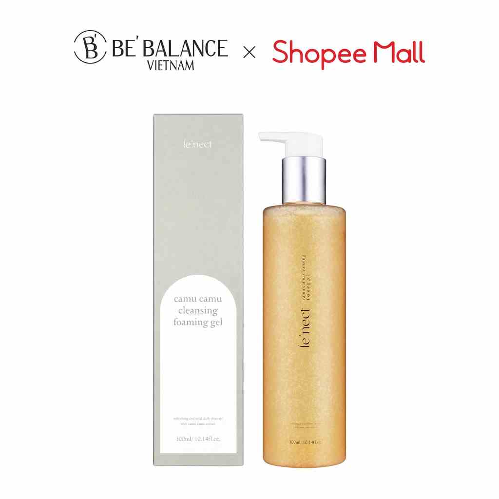 Sữa rửa mặt Trắng da BeBalance Camu Camu Cleansing Foalming Gel 300ml