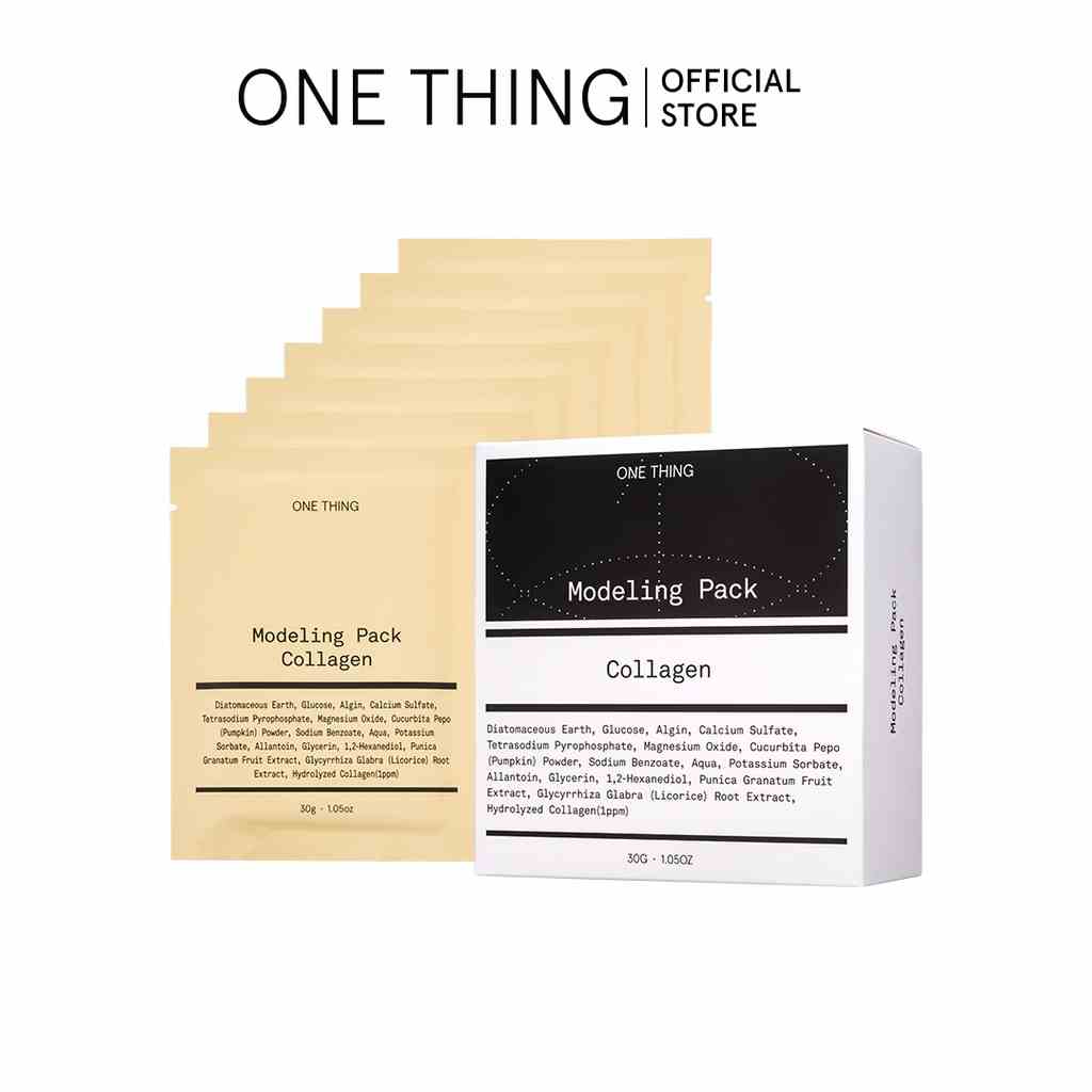 Mặt Nạ Làm Người Mẫu One Thing Modeling Pack Collagen (30g*7ea)