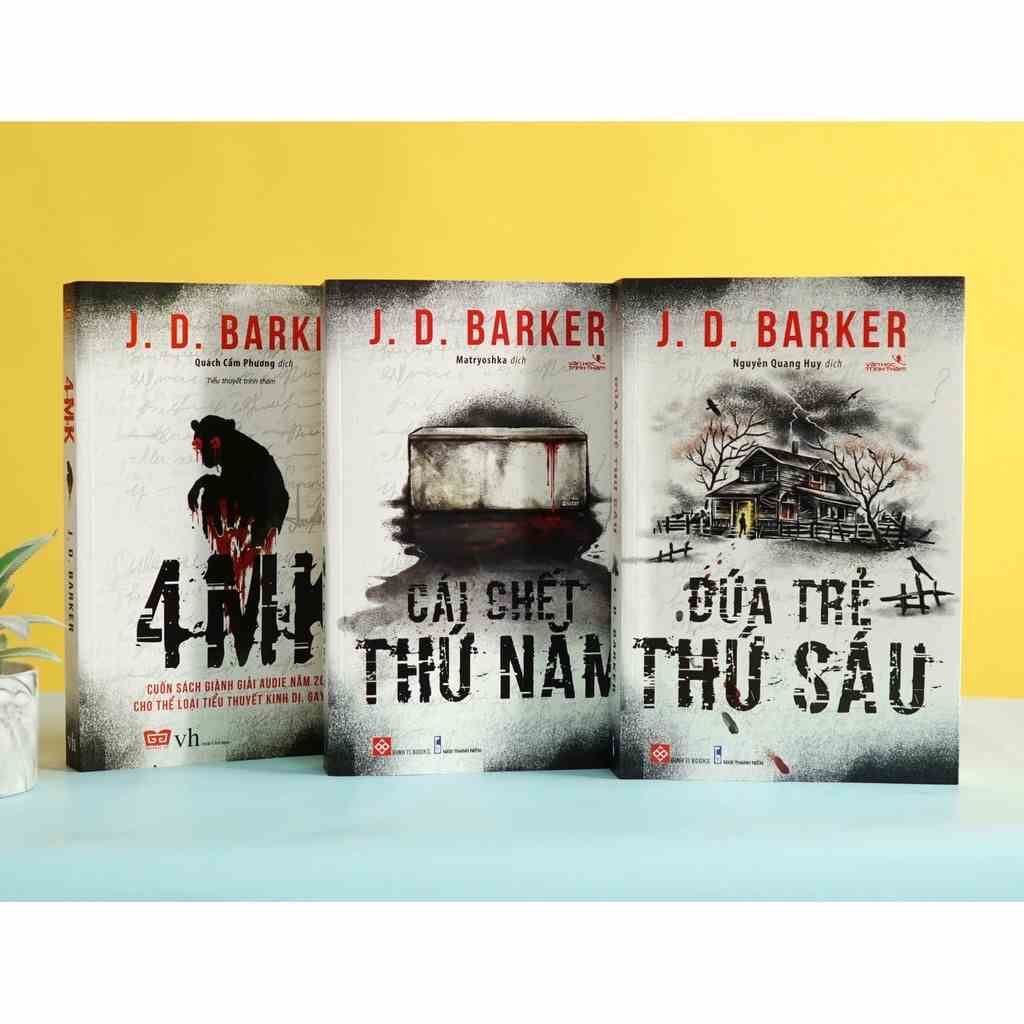 Sách trinh thám - 4MK + Cái chết thứ năm + Đứa trẻ thứ sáu ( J.D. Barker )