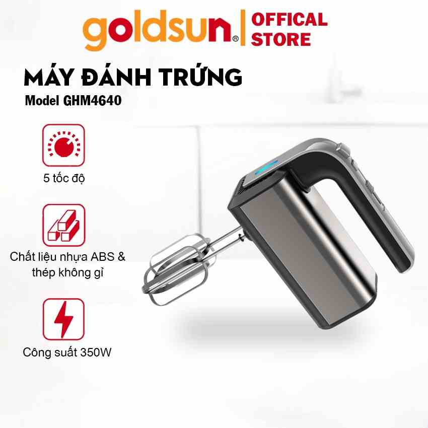 Máy đánh trứng Goldsun GHM4640 đạt tiêu chuẩn chất lượng EMC và LVD