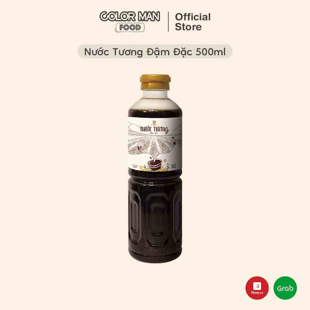 [DATE 14/09/23]Nước Tương Đậm Đặc COLOR MAN Chai 500ml