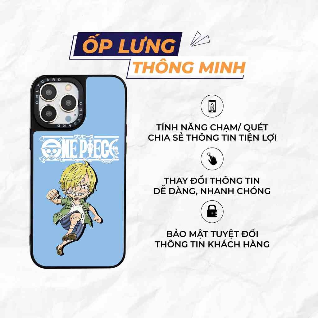 Ốp lưng thông minh ONLYCASE_SANJI_38/Dành cho các dòng IPhone 7/7plus/8/8plus/x/xr/xs/11/12/13/pro/promax