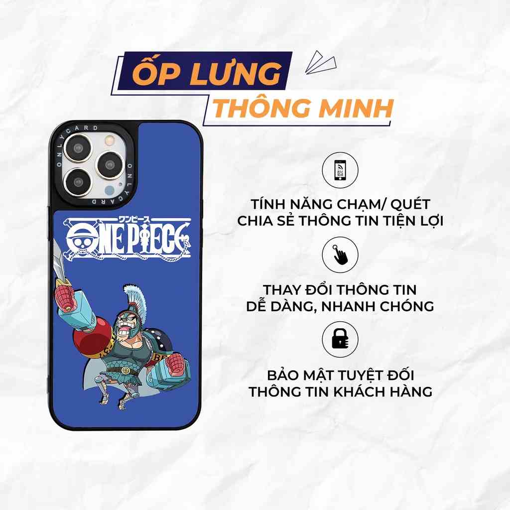 Ốp lưng thông minh ONLYCASE_FRANKY-08/Dành cho các dòng IPhone 7/7plus/8/8plus/x/xr/xs/11/12/13/pro/promax