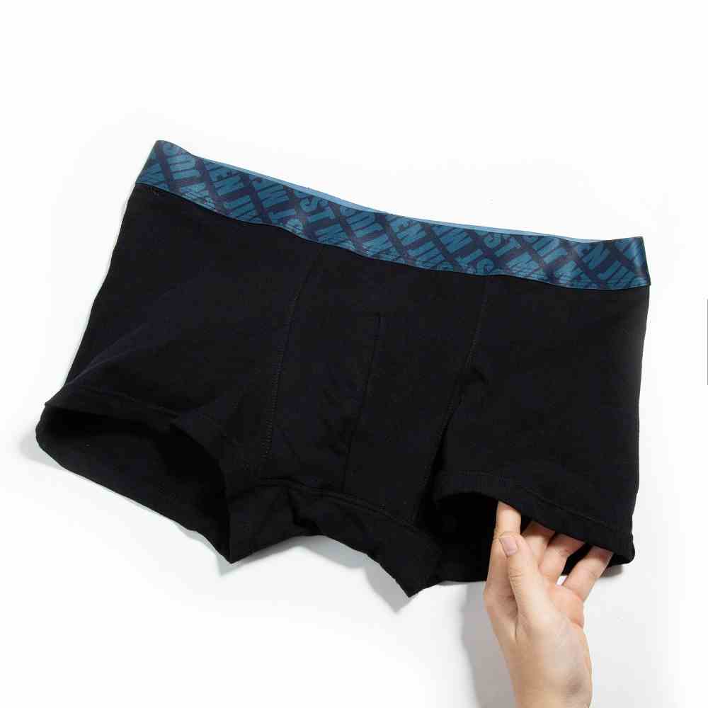 [Mã BMLTA35 giảm đến 35K đơn 99K] Set Quần Boxer Trơn JustMen Viền Lưng SS22