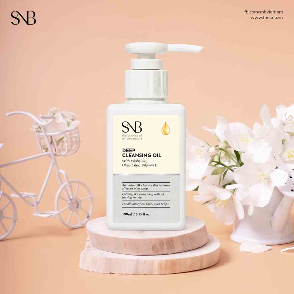 [Mã BMLTB35 giảm đến 35K đơn 99K] Dầu Tẩy Trang - SNB Deep Cleasing Oil 100ml