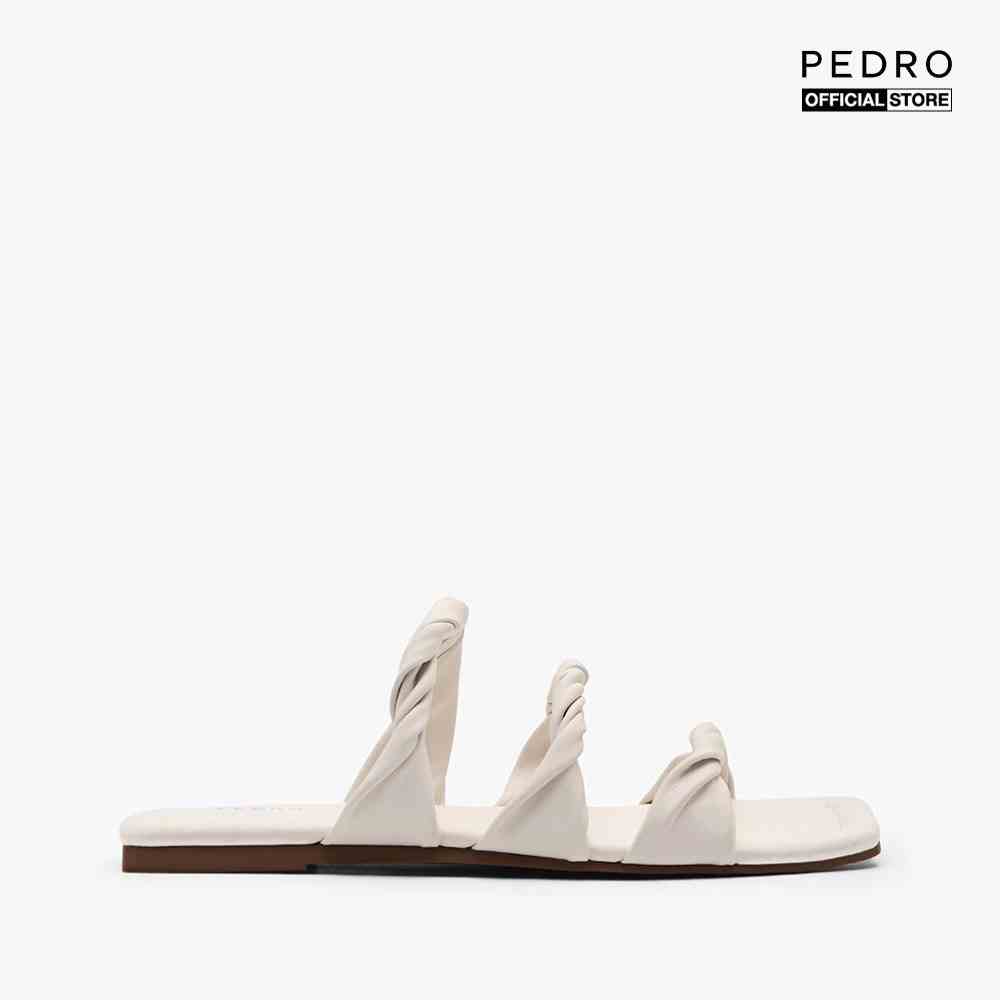 PEDRO - Giày sandals nữ quai xoắn mũi vuông Arch PW1-66680019-41